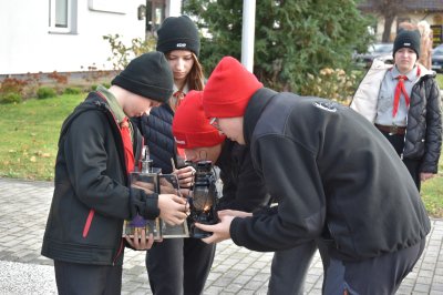 Ogień Niepodległości w Wojsławicach